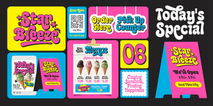 Ayr Babol Font Poster 8