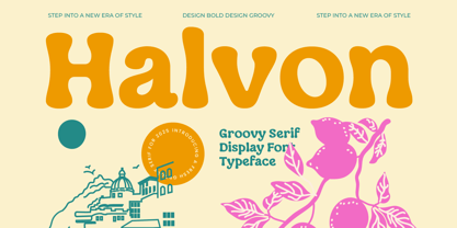 Halvon Font Poster 1