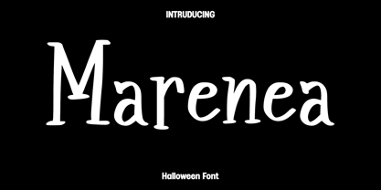Marenea Font Poster 1