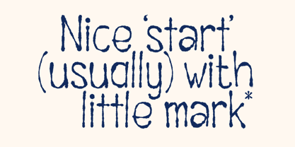 Mispraise Font Poster 8