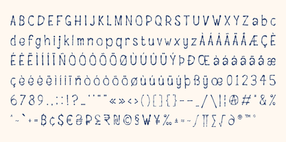 Mispraise Font Poster 4