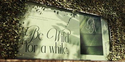 Rosean Monarch Font Poster 7