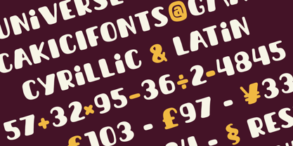 Cranberry Font Poster 8