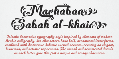 Sakyena Font Poster 3