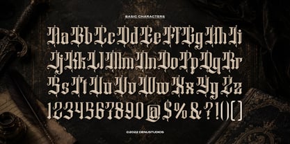 Chronicle Reign Font Poster 11