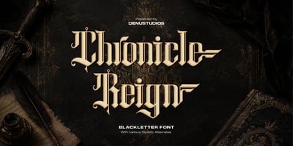 Chronicle Reign Font Poster 1