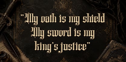 Chronicle Reign Font Poster 6