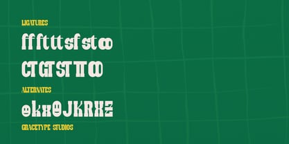 Stunco Font Poster 12