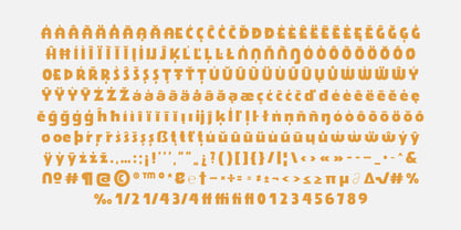 Deco Savoy Font Poster 5