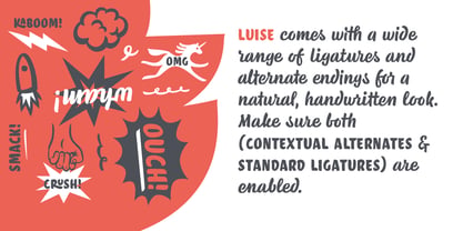 Luise Font Poster 6