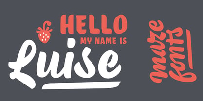 Luise Font Poster 1