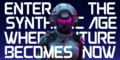 Mecha Font Poster 2