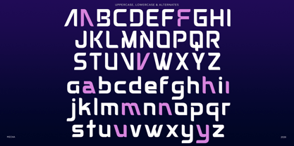 Mecha Font Poster 9