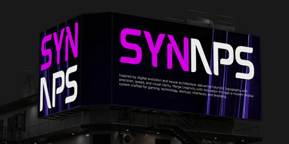Mecha Font Poster 5