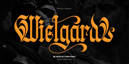 Wielgard Font Poster 1