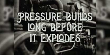 Grindstone Font Poster 6