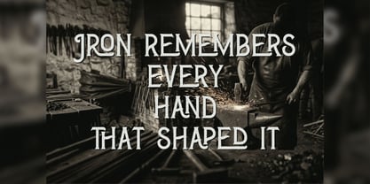 Grindstone Font Poster 2