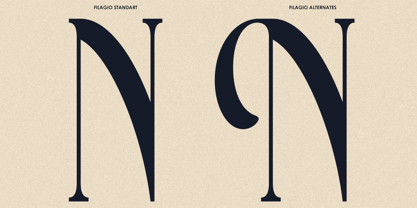 Filagio Font Poster 8