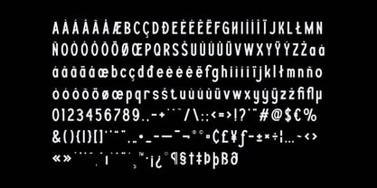 Malbeth Font Poster 6