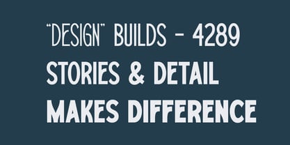 Malbeth Font Poster 3