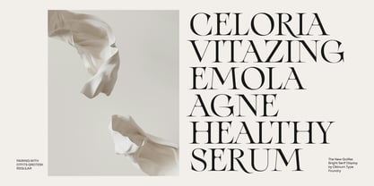 Golifez Bright Serif Font Poster 3