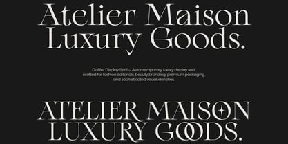 Golifez Bright Serif Font Poster 9