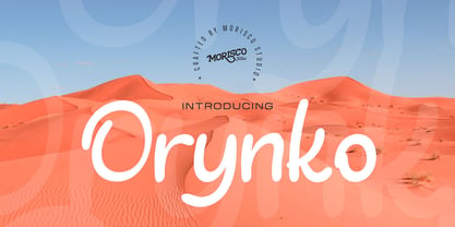 Orynko Font Poster 1