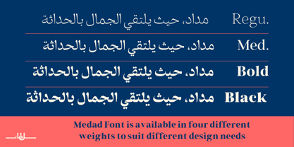 SF Medad Font Poster 2