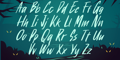 Velunea Font Poster 2