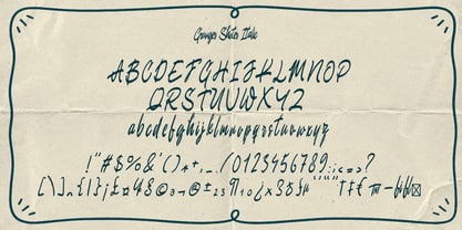 Grunger Shoter Font Poster 8