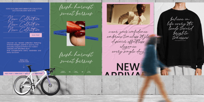 Harloste Font Poster 7