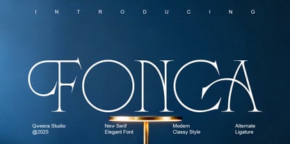 Fonca Font Poster 1