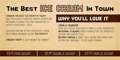 Ibar Sans Variable Font Poster 3