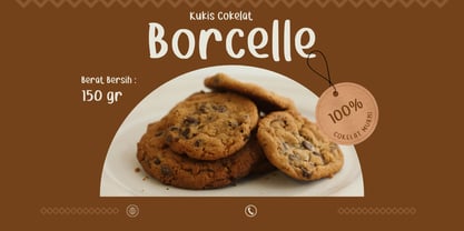 Cake Nougats Font Poster 2