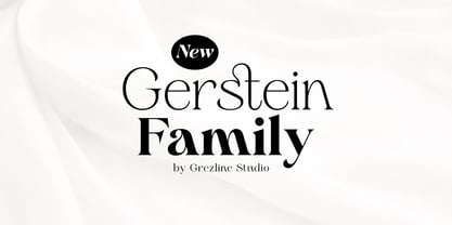 Gerstein Font Poster 1