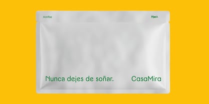 Casamira Font Poster 3