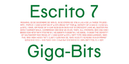 Casamira Font Poster 6