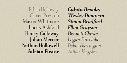 The Rosemide Font Poster 8