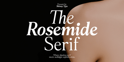 The Rosemide Font Poster 1