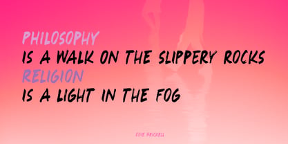Nebulous Promise Pro Font Poster 2
