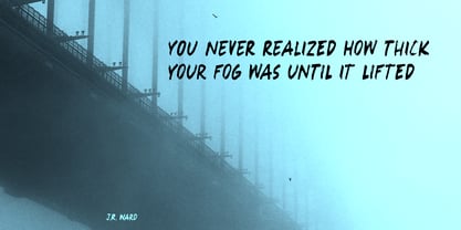 Nebulous Promise Pro Font Poster 3