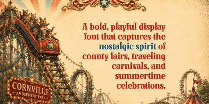 Cornville Font Poster 4
