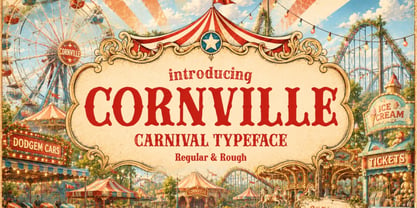 Cornville Font Poster 1