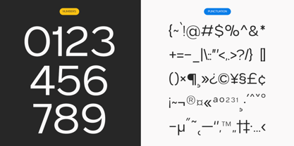 Orbigon Font Poster 10