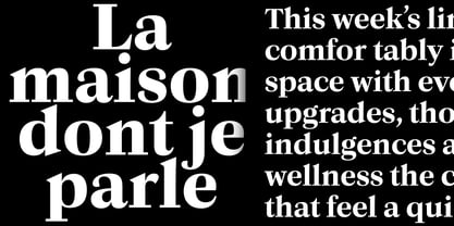 Chabrier Font Poster 5