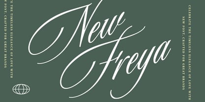 New Freya Font Poster 1