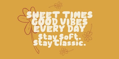 Trabas Bubble Font Poster 2