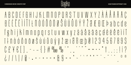 Gagiko Font Poster 8