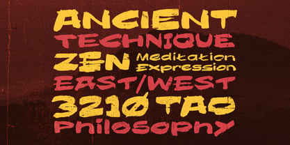 Proscenium Brush Font Poster 13