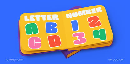 Puffoza Font Poster 3